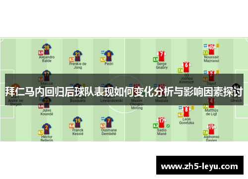 拜仁马内回归后球队表现如何变化分析与影响因素探讨
